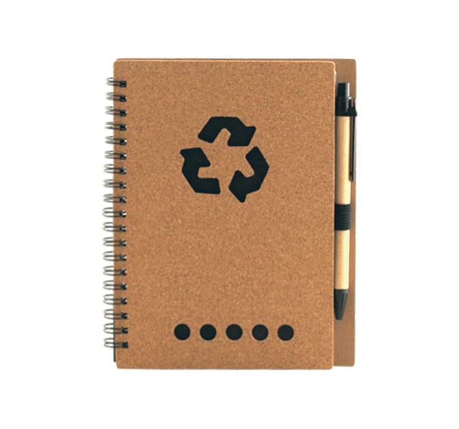 Еко тефтер с еко химикалка