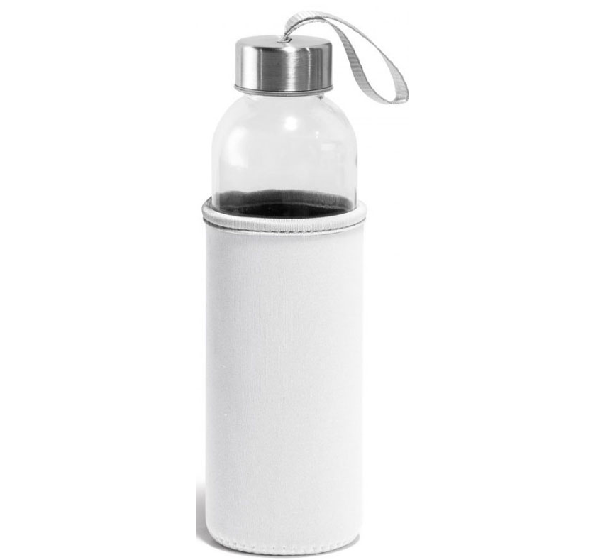 Спортна бутилка с неупренов протектор