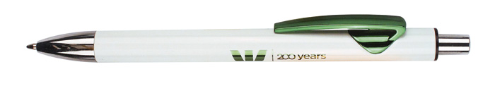 Химикалка с цветен клипс Siera