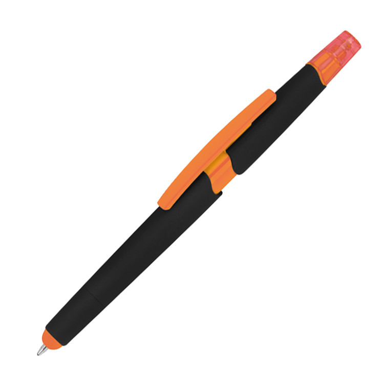 Пластмасова химикалка с маркер
