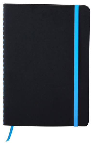 Тефтер A5 мека корица с декоративен цветен шев