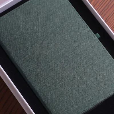 Дамски комплект бележник А5, химикалка, картодържач и USB 